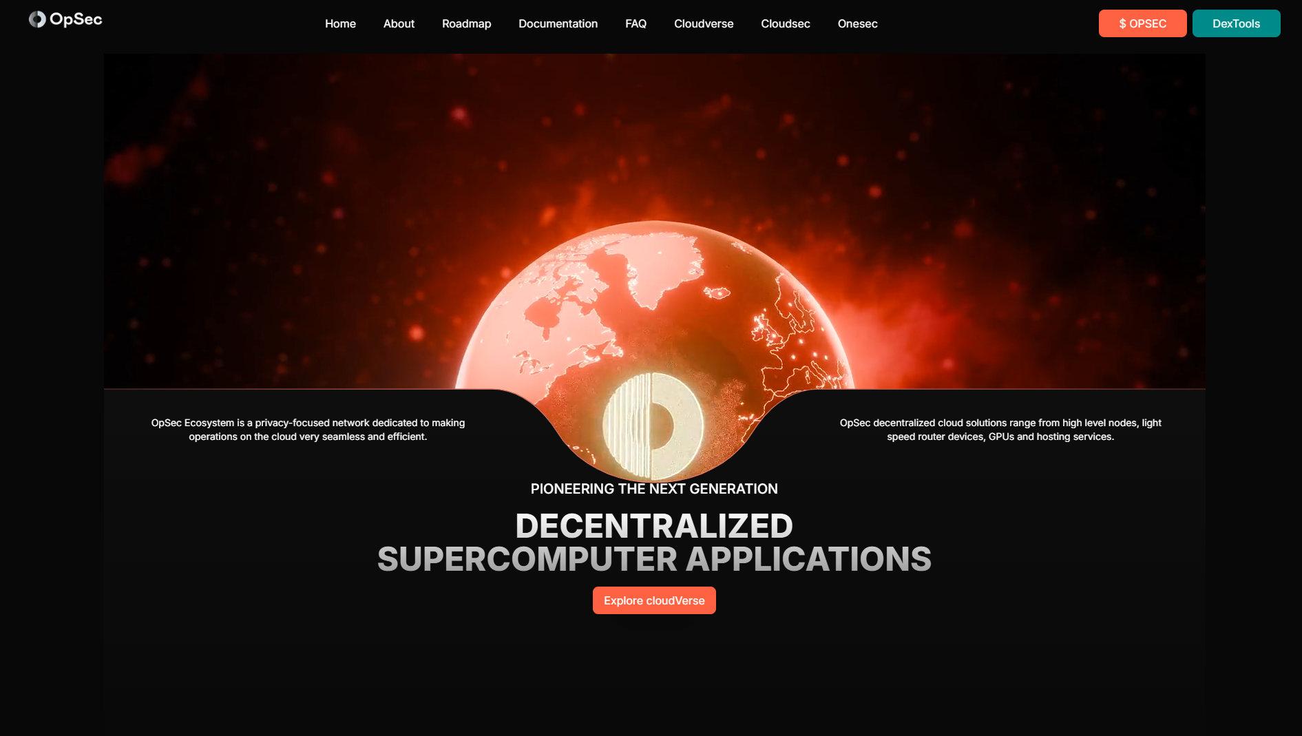 Opsec-Blockchain Cutting Platform